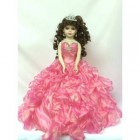 Sweet 16 Birthday Centerpiece Doll Pink
